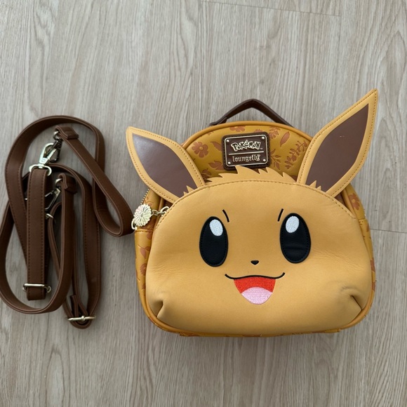 Loungefly Pokémon Eevee Mini Backpack nwot - Picture 3 of 7